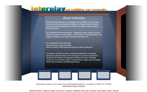 Natural History Museum of Los Angeles County - Interplay Interface